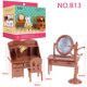 thumbnail image 3 of Forest Animal Family Dollhouse Furniture 1/12 Miniature Toys Girl Dolls Accessories Bedroom Bathroom Dollhouse Kit For Dolls, 3 of 5