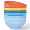 thumbnail image 1 of Set de 6 bowls Homestockplus de 1 L, libres de BPA, irrompibles, 1 of 7