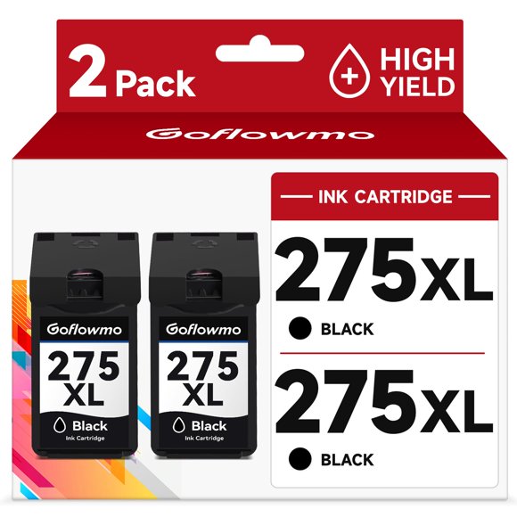 Cartucho de tinta GoFlowMo 275XL PG-275XL negro para Canon