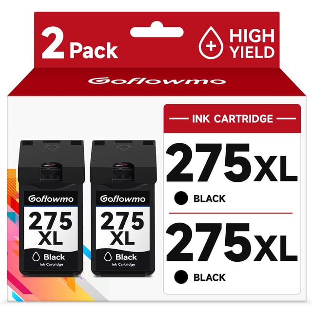 Cartucho de tinta GoFlowMo 275XL PG-275XL negro para Canon