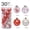 Bronze#12711, variant on Christmas Decorations KITTEHIGM 30PCS Christmas Baubles Party Christmas Tree Decorations Hanging Ornament Decor