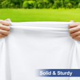 thumbnail image 4 of Funda de mantel Homing, impermeable, poliéster, 180 x 75 cm, color blanco, 4 of 9