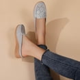 thumbnail image 5 of Willtoo Orthopedic Dress Shoes for Women Arch Support Work Shoes Wide Non Slip Slip on Work Shoes Knitted Mesh Stretch Comfortable 2026 New Foam Shoes, 5 of 6