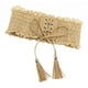 thumbnail image 2 of Correa de Cuero de PU perfecl Correa Elástica de encaje para Mujeres C beige, 2 of 5