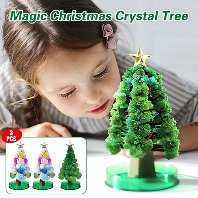 Medias de Punto Ganfancp de Lana Letra Bordada Bolsa de Regalo para Niños 3X Set de Árbol de Navidad (2) de Colores + 1 verde