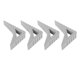 thumbnail image 5 of Tope de Manija de Puerta ANGGREK 4 Piezas Multiusos Engrosado, 5 of 7