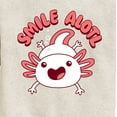 thumbnail image 3 of Instant Message - Smile Alotl - Toddler And Youth Crewneck Fleece Sweatshirt, 3 of 6