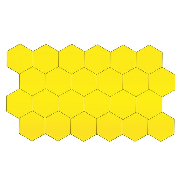 Espejo de Pared hexagonal Xihbxyly Adhesivo para Sala de Estar y dormitorio