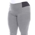 thumbnail image 5 of White Mark Women's Plus Size High Waisted Leggings, 5 of 5