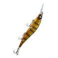 thumbnail image 5 of Jerkbaits For Bass With Treble Hook Medium Diving Minnow Fishing Lure Hard Artificial Bait Swing Bass Lure Jerkbait Fishing Gear 13.5cm 14.7g, 5 of 7