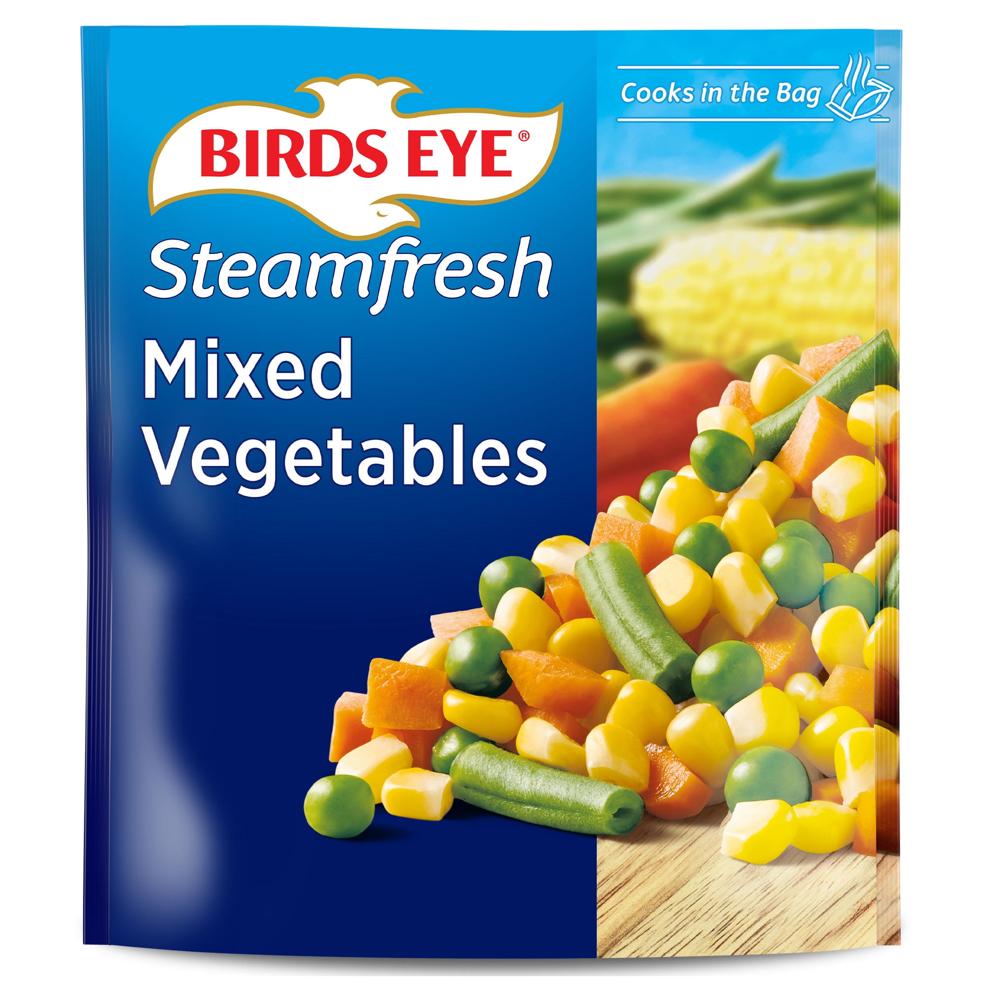 Birds Eye Steamfresh Frozen Mixed Vegetables, 10 oz (Frozen)