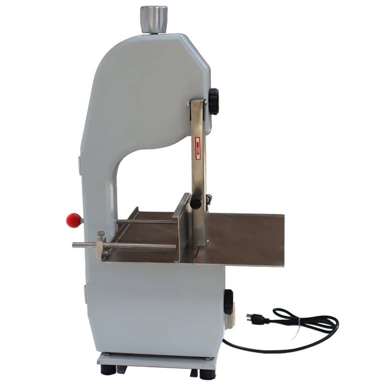 Techtongda Electric Table Meat Bone Saw Cutter Slicer Bone Sawing Machine  with 2 Saw Blades 