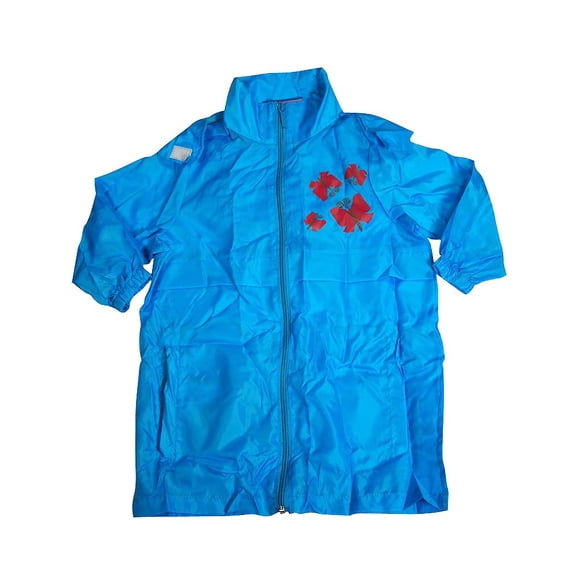 Totes - Little Girls' Packable Rain Jacket 35420-5/6 (TURQUOISE)