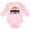 AD-Pink, variant on Inktastic El Paso Texas Skyline Retro Boys or Girls Long Sleeve Baby Bodysuit