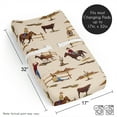 thumbnail image 6 of Sweet Jojo Designs Wild West Cowboy Multicolor Changing Pad Cover Sheet, 6 of 6