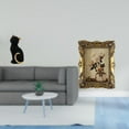 thumbnail image 2 of Estatua de gato, figura de escritorio, marco de fotos adornado, hecho de resina, adecuado para decoración, sala de estar, dormitorio, oficina,, 2 of 8