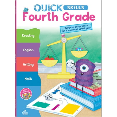 Quick Skills Quick Skills Fourth Grade Workbook, (Paperback)