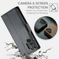 thumbnail image 4 of Funda tipo cartera para Samsung Galaxy A13 4G/5G con bloqueo RFID, tarjetero, soporte magnético, funda protectora de cuero con tapa para Samsung Galaxy A13 4G/5G de 6,5 pulgadas, 4 of 6
