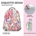 thumbnail image 5 of "Sunflower Design Fashion Backpack - Cute Wildflower Pattern School Bag for Women & Teens, Features Multiple Pockets & Padded Laptop Compartment, Stylish Floral Accessory", 5 of 6