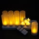 thumbnail image 2 of Vela decorativa para el día de Navidad, luz LED recargable, luz de cera para té, diseño de confesión de boda, bar, restaurante, 2 of 6