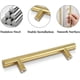 thumbnail image 3 of Set of 10 Golden Kitchen Furniture Handle, Furniture Handle Drawer Handle Center Distance 192mm Golden Door Handle Kitchen Cupboard Handle Golden Furn, 3 of 5