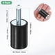 thumbnail image 3 of Uxcell 8-Pack Soportes de Goma con Pernos M6 x 18mm Macho/Hembra D20mmxH30mm, 3 of 7