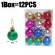 thumbnail image 3 of Christmas Decoration Ball Gold Red Silver Rose Xmas Tree Hanging Pendant Home Party Christmas New Year DIY Decoration Supplies, 3 of 5