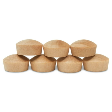 

Wood Screw Covers 1/2 inch Maple Round-Head Screw Hole Plugs - Pack of 1000 by Woodpeckers