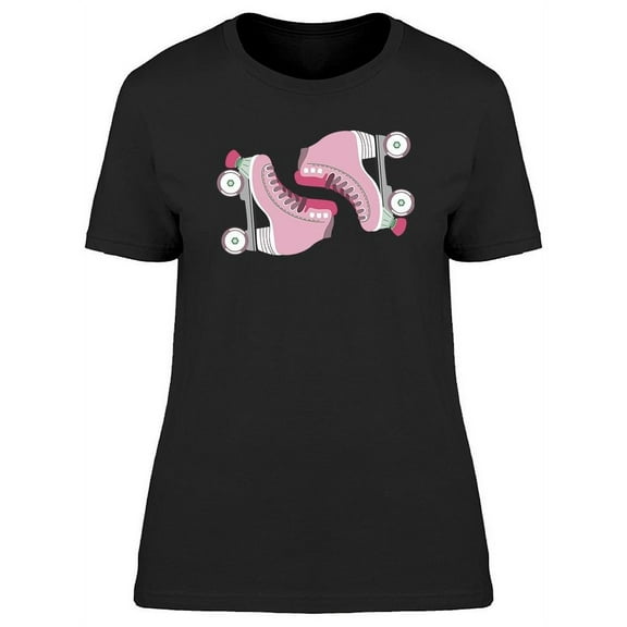 Roller Skates Old School T-Shirt Women -Image by Shutterstock, Female XX-Large