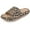 Leopard Brown, variant on VONMAY Unisex Slides Sandals Soft Thick Sole Non-Slip Pillow Sandals