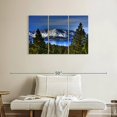 thumbnail image 2 of Elephant Stock Lake Tahoe Sierra Mountains Wall Art - Horizontal Multi Panel Canvas - Living Room Wall Decor - Nature Multi Panel - Green And Blue Decor - 38" x 24", 2 of 4
