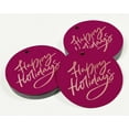 thumbnail image 3 of Inkdotpot Rose Gold Foil Paper Hang Tags Happy Holiday Favor Tags 50 Pieces, 3 of 6