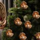 thumbnail image 4 of Forest Animals Christmas Tree Ornaments Holiday Decorations Pendant Handmade Rustic Woodland Theme Festive Party Supplies Home Decorative Accessories Gift for Family Friends Seasonal Celebration, 4 of 6