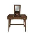 thumbnail image 6 of Flynn Bedroom Vanity, Walnut, 6 of 8