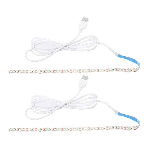 MLINS  2 Pcs Sewing Machine LED Light Strip Lights Strips Bar White