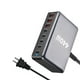 thumbnail image 4 of Estación de carga de escritorio,Estación de carga de escritorio con múltiples puertos y cargador PD,Estación de carga USB C de 440 W para varios dispositivos,Cargador para computadora, 4 of 9