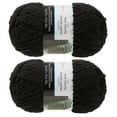 thumbnail image 1 of MAINSTAYS 2 Pack Black Thick Yarn, 1 of 4