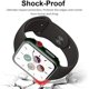 thumbnail image 4 of Protector de pantalla de vidrio templado y Funda para Apple Watch Series 1/2/3 42mm Brillar Verde, 4 of 5
