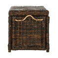thumbnail image 6 of happimess Jacob 30.7" Hand-Woven Wicker Storage Trunk, Brown, HPM9003A, 6 of 11