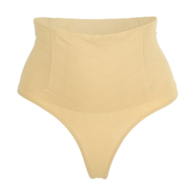 Unique Bargains 1 Pcs Women Slimming Body Shaping Tummy Control Shapewear Control Panties Underwear M Beige