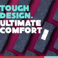 thumbnail image 5 of Foot Traffic Cable Knit Legwarmers (Long Denim), 5 of 5