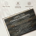 thumbnail image 6 of Elephant Stock Ten Commandments Wall Art - Horizontal Canvas Wall Art - Living Room Wall Decor - Religion And Spirituality Canvas - Brown And Gray Decor - 24" x 16", 6 of 8