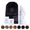 thumbnail image 1 of Kit de coloración de cabello SIMPLER para hombre, cobertura total de gris, marrón medio, 1 of 5