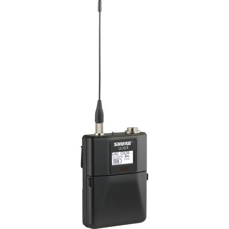 Shure ULXD1 Wireless Bodypack Transmitter with TA4M Connector, V50: 174 to 216MHz Frequency Band