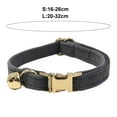 thumbnail image 6 of Koiauber Cat Collar Velvet Pet Chocker Necklace with Bell Adjustable Neck Collar for Cat Kitten Puppy Small Dogs, 6 of 8