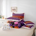 thumbnail image 5 of Manfei Abstract Skull 7-Piece Twin Bedding Sets,Bling Glitter Bedding Comforter Set,Gradient Ombre Breathable Sheet Sets,Microfiber Gothic Room Decorative,Reversible, 5 of 7