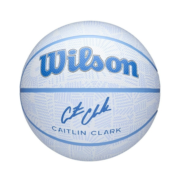Balón de baloncesto WILSON Caitlin Clark Envision Blue, talla 7 (29,5 cm)
