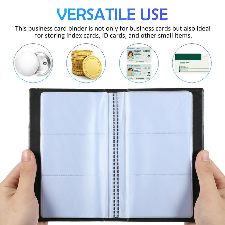 small business card binder Amazon.com: Ultra Pro: Pokemon 25th Celebration 9- Pock Binder, Holds up to  360 Cards, Made with Archival-Safe Polypropylene Materials, Keeps Contents  Secure, For Ages 10 and up : Toys & Games
