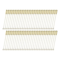 100-Pack Brooch Stick Pins, 2 Inch Copper Long Needle Eye Pin with ...