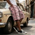 thumbnail image 5 of Mens Athletic Shorts High Waist Drawstring Cargo Shorts Summer Soft Baggy Stretch Workout Shorts, 2XL, 5 of 7